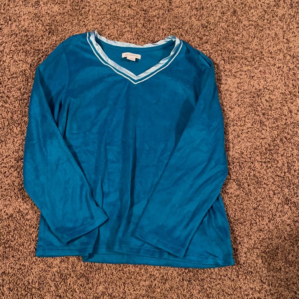 Teal Pajama Top